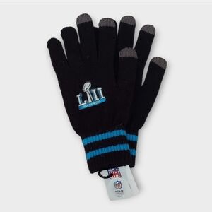 NWT NFL Superbowl LII  Tech Gloves ~osfa